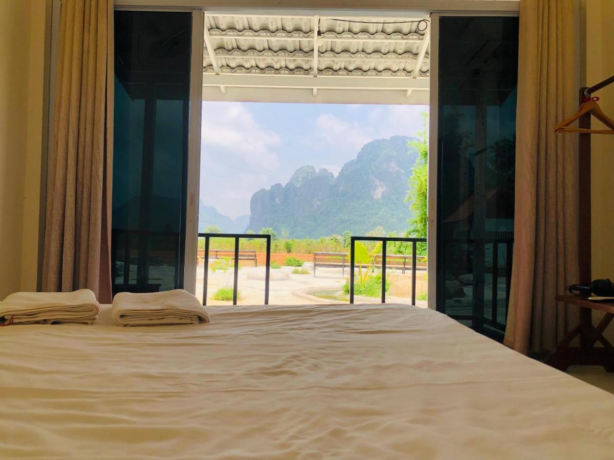 Jungle Paradise Vangvieng - Bungalows Vang Vieng Ngoại thất bức ảnh