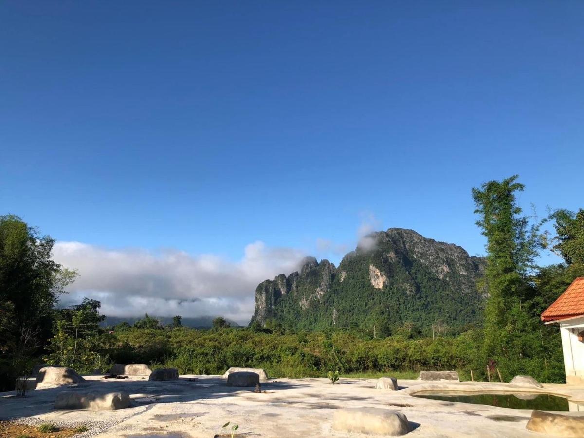 Jungle Paradise Vangvieng - Bungalows Vang Vieng Ngoại thất bức ảnh