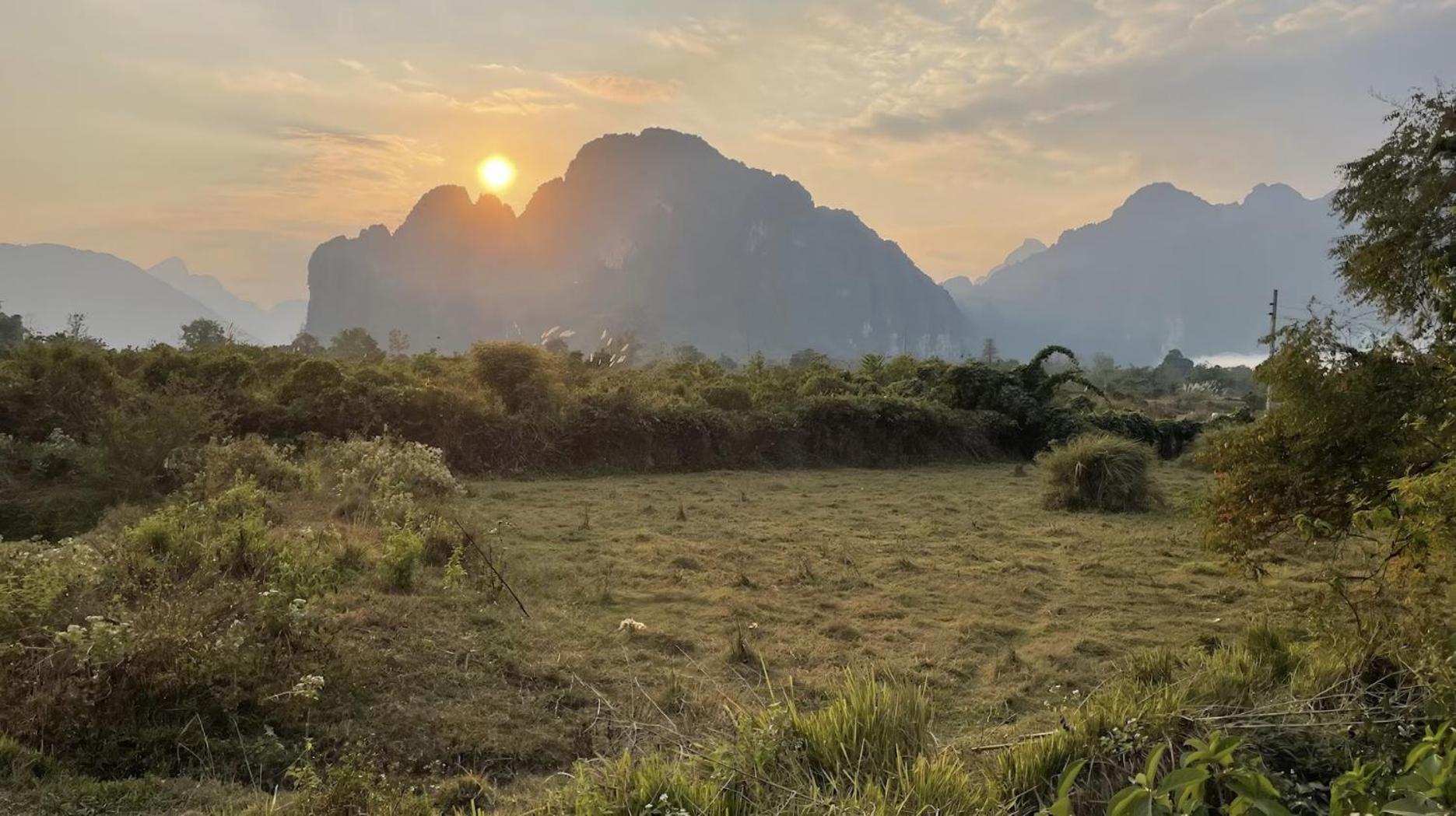 Jungle Paradise Vangvieng - Bungalows Vang Vieng Ngoại thất bức ảnh