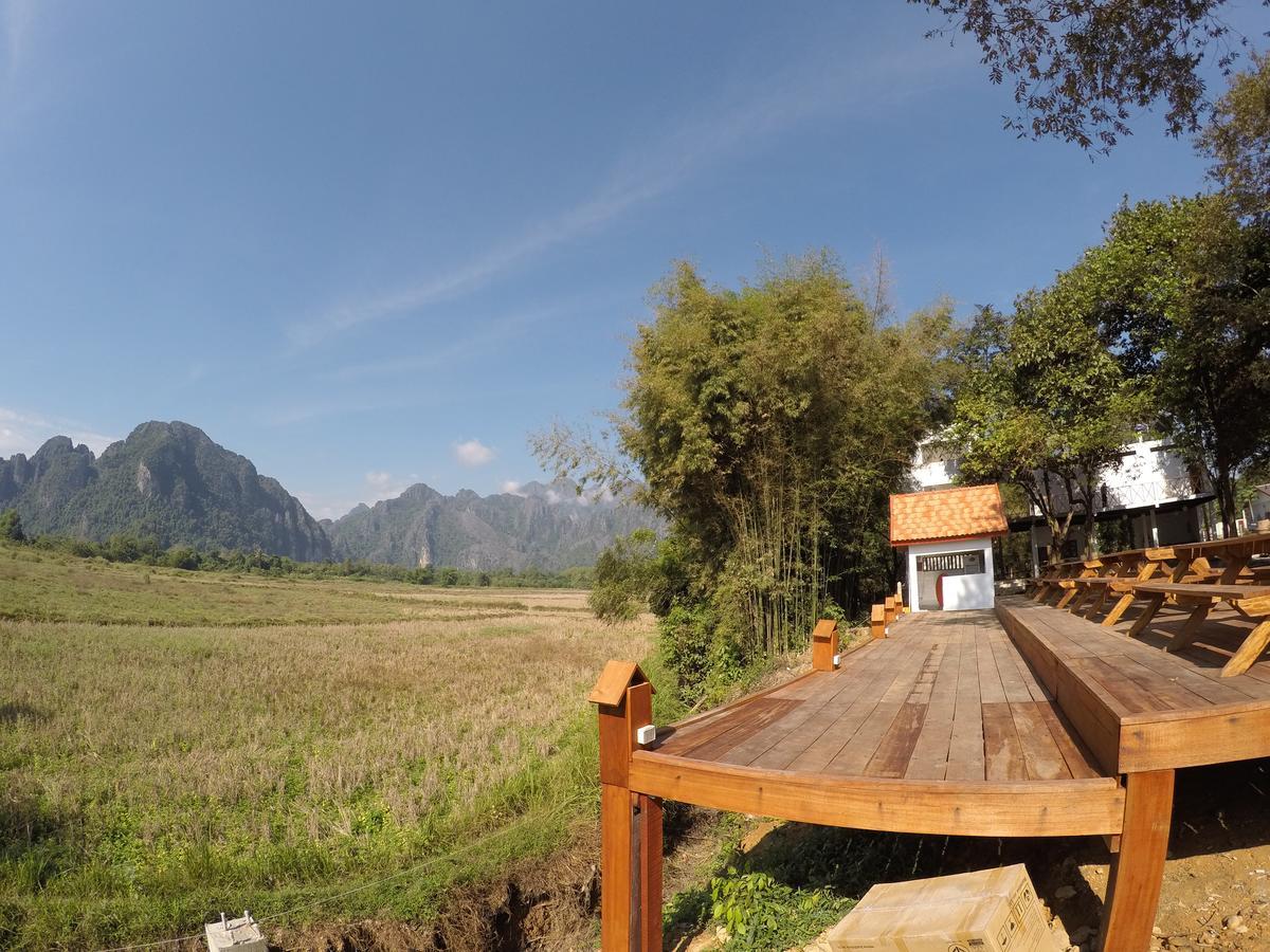 Jungle Paradise Vangvieng - Bungalows Vang Vieng Ngoại thất bức ảnh