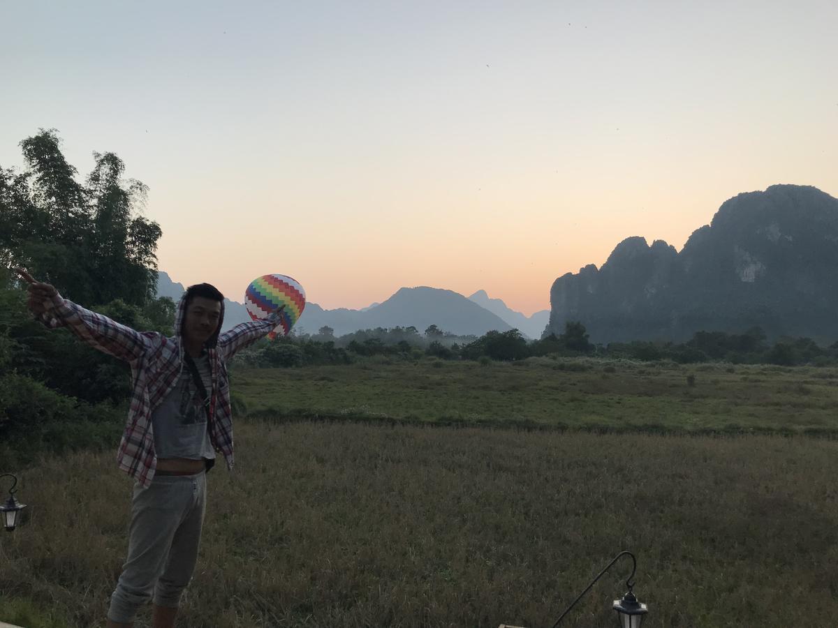 Jungle Paradise Vangvieng - Bungalows Vang Vieng Ngoại thất bức ảnh