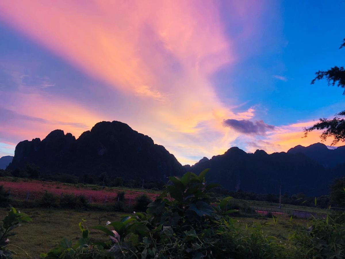 Jungle Paradise Vangvieng - Bungalows Vang Vieng Ngoại thất bức ảnh