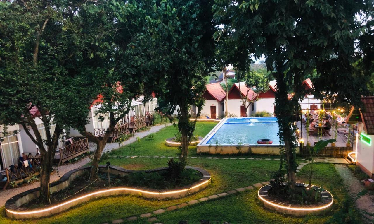 Jungle Paradise Vangvieng - Bungalows Vang Vieng Ngoại thất bức ảnh