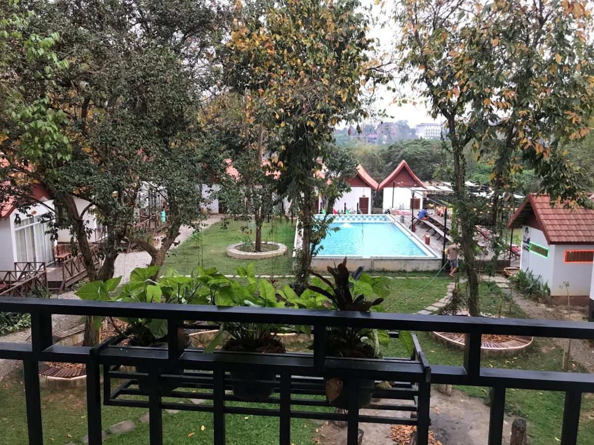 Jungle Paradise Vangvieng - Bungalows Vang Vieng Ngoại thất bức ảnh